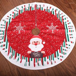 Рождественские украшения 80 -дюймовый орнамент юбки деревьев для домашнего дна ткань Рождество Навидад год 2023
