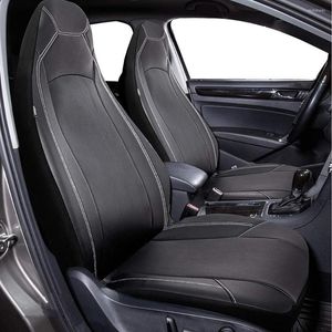 Capas de assento de carro Auto mais Universal High Back Bucket Leather Premium Impermeável Airbag Full Airbag Compatível