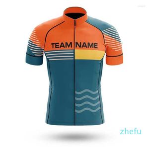レーシングジャケットチームサイクリングジャージーライディングウェアシャツ夏の自転車トップバイク半袖衣料