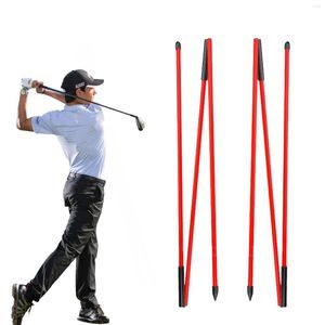 Golf Training Aids Alignment Sticks Putting Aid To Improve Skills Ball Position Scores Swing Plane Trainer Posture Corrector