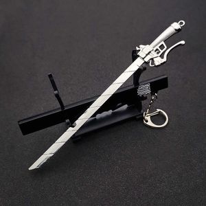 Keychains Animation Eren Sword Keychain Attack On Titan With Holder Couting Legion Keyring Giant Wings Of Liberty Freedom Key Chains B115 G221026