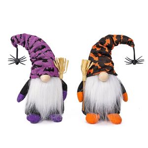 Decorazioni natalizie Halloween Gnomo Mago Ragno Svedese Tomte Giocattolo Peluche Fatto a mano Fattoria Cucina Vassoio a più livelli Forniture per feste RRA236