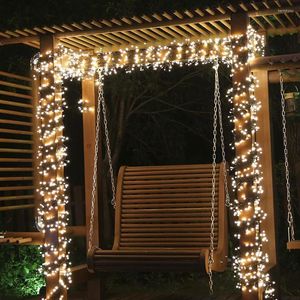 Stringhe 30M 1500 petardi LED fata scintillio cluster luce della stringa petardo di Natale ghirlanda per la decorazione della parete della finestra dell'albero