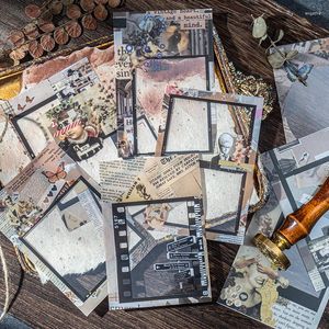 Confezione regalo 20 pezzi adesivi vintage INS libro fai da te decorativo collage diario materiale scrapbooking fatto a mano forniture per diario spazzatura