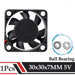 Computer Coolings Gdstime DC 5V Silent Fan 30x30x7MM Micro Ultra-Thin Cooler 3007 Ball Bearing Brushless Axial For Toy Notebook Cooling