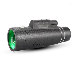 Telescope Moge 60x60mm Monocular Low-light Night Vision Non-infrared Concert High-power HD Green Film