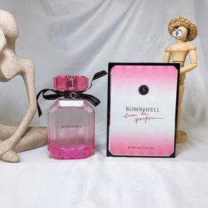Высококачественная версия Secret Perfume 100 мл Bombshell Sexy Girl Women Fragrance Длительный запах VS Lady Parfum Розовая бутылка Кельн Быстрый корабль