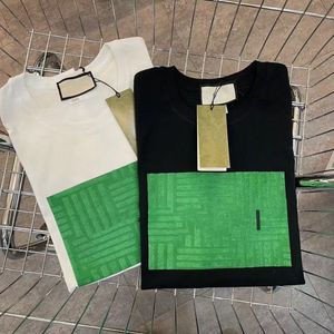 カップルの服の男性トップ女性Tシャツクルーネック半袖刺繍綿Tシャツとサイズのストリートトレンドアパレル