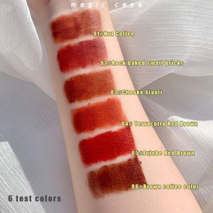 Lip Gloss Velvet Matte Sweatproof Permanent Glaze Liquid Lipstick Mud Stain Tint Lips Augmentation Makeup Cosmetic TSLM