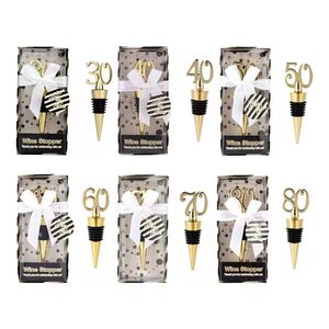 Bar Tools Accessories Company Anniversary Birthday Party Celebration Gift Numeral Wine Stoppers Bottle Freshkee Plug Supplies Aliexp Smtgq