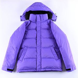 冬のコートの男性下のジャケット冬のジャケットパーカーコート高品質のカジュアル厚さ風に耐えられる暖かい帽子アウターウェアダックダウンデザイナージャケット