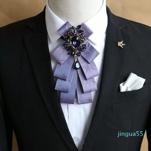 Bow Ties Business Suit Tie Men's Wedding Dress Groom Diamond Butterfly