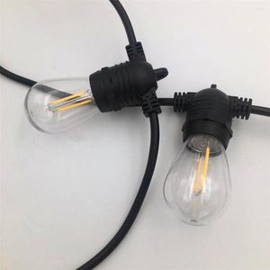 Strings LED Commercial Grade Outdoor String Lights With IP68 Waterpoof For Holiday Wedding Party Lighting