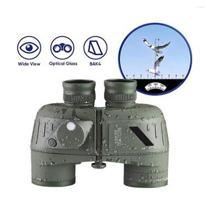 Telescope APEXEL 10X50 Marine Binoculars With Rangefinder Compass For Hunting Boating Bird Watching Nitrogen Floating Waterproof