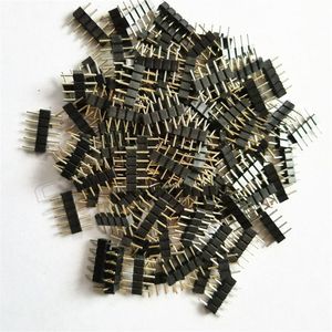 1000pcs LED Connector Adapter Pin Pin Needle Male Type Double Pin RGB RGBW Connectors For Leds Strip Light303L