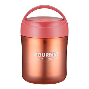 500ml Thermoses Soup Cup Lunch Box Stainless Steel Thermos Mug Food Container Thermal Vacuum Flasks Bottle with spoon For Kids RRA