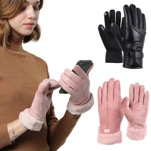 Пять пальцев перчатки перезаряжают электрические теплое теплое нагревание мужчины Женщины с питанием от батареи