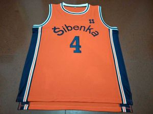 Stitched Vintage #4 Drazen Petrovic Retro European Basketball Jersey custom any name number jersey