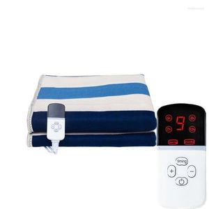 Blankets Heating Electric Blanket Throw Thermostat Mattress Heater Winter Bady Warmth Heated Mat 4 Time Setting 12hrs Timer Auto Shut Off