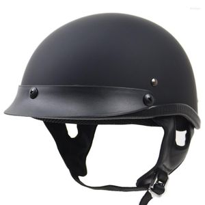 Motorcycle Helmets 2022 Half Face Helmet Vintage Retro Summer Open Scooter Cruiser Chopper Men Women Kid Capacete