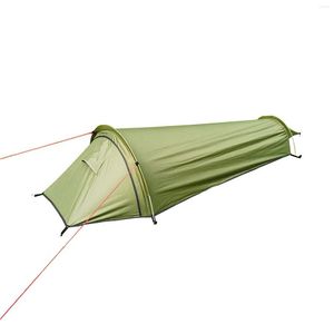 Tents And Shelters Outdoor Camping Tent Ultralight Single Person Windproof Rainproof Portable Sleeping Bag For Hiking