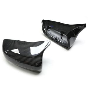 Car Side Mirror Cover Caps for BMW M5 M8 F90 F91 F92 F93 LHD Carbon Fiber Rearview Mirrors Shell