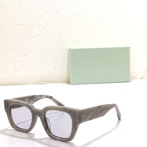 Kvinnor Solglasögon Män Summer OMR1018 SKYDD UV400 VINTAGE SHIEDED LINSS STRATA INTEGRAL FULL MATTAMMEDE Fashion Glasses Random Box