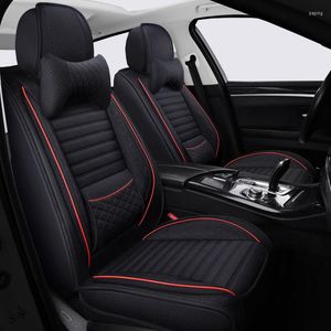 Car Seat Covers Flax Cover For Lada Vesta Granta Xray Kalina Priora Largus 4x4 Samara 2106 210 Mini Cooper Countryman Coupe Clubma