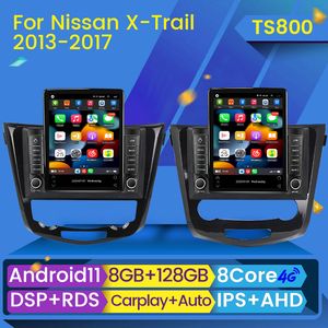 Car DVD Radio Multimedia Video Player Android 11 für Nissan X-Trail Xtrail X-Trail 3 T32 2013-2017 Qashqai 2 J11 GPS BT