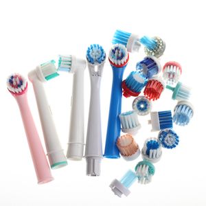 Elektriska tandborstehuvuden Ersättning kompatibla för oral B Tandborste 20-4 Partihandel 4 huvuden/set standard