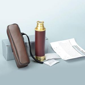 Telescópio monocular óptica náutica Brass Spyglass Maritime ao ar livre camping