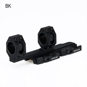 Kapsam Montajları Taktik Airsoft Aksesuarları Siyah 25.4mm 30mm QD Tüfekkop Montaj Çift Ring Weaver Picatinny Mount Cl24-0133