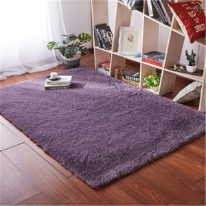 Tappeti Capelli Lunghi 60 cm X 120 cm Seta Lavata Addensata Tappeto Antiscivolo Soggiorno Tavolino Coperta Camera da Letto Tappeto Yoga