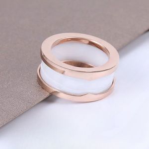 Rings Top designer rings B double band love ring titanium steel jewelry 18k gold plated men women couple rose gold silver wedding engage