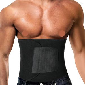 Shapers do corpo masculino Shapewear de emagrecimento masculino Fácil de transportar cinto de cintura compressão abdome abdômen tiras de cintas de modelagem de modelagem