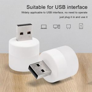 Gece Işıkları 5V Taşınabilir Mini USB LED Işık Kitap Göz Koruma Okuma Lambası Bilgisayar Mobil Güç Şarjı Aydınlatma Dekorasyonu