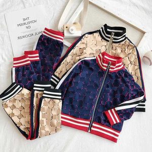Roupas conjuntos de roupas designer infantil Novo colheita de letra de letra de moda de moda de luxo