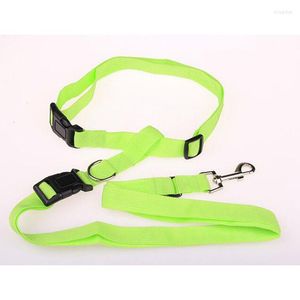 Dog Collars Adjustable Handsfree Pet Walking Running Jogging Lead Leash Waist Belt Chest Strap Gift 2022