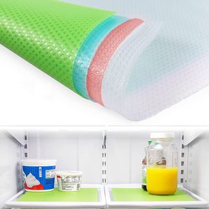 Refrigerator Waterproof Mats Antibacterial Antifouling Mildew Moisture Can Be Washed Pad Fridge Cabinet Mats Kitchen Accessories