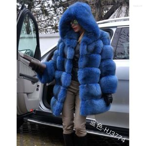 Women's Fur Wepbel Fire Sale Winter Faux Jackets Women Long Sleeve Solid Hooded Overcoat Warm Coat Fluff