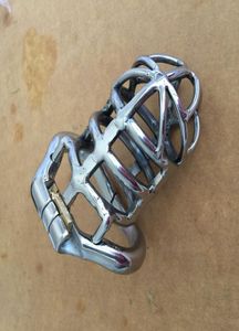 Unique design Open Mouth Snap Ring Male chastity device with flexible curved ring Cock Cage BDSM Sex Toys for Men7076294