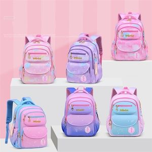 Mochilas Mochila para Escola Primária Menina à Prova D' Água Pano Oxford Rosa Sac Enfant Mochilas Escolares Crianças Mochila Meninas Laço Bonito Bolsa Infantil 221027