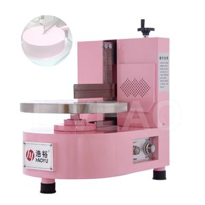 Automatic Round Cake Spreading Machine Kitchen Cake Cream Coating Decorating Smoothing Maker