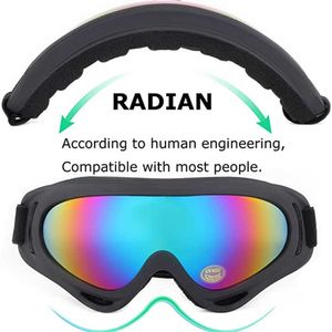 Kayak Goggles Profesyonel Kar Rüzgar Proof X400 UV Koruma Spor Gözlükleri Snowboard Skate Inggs L221022