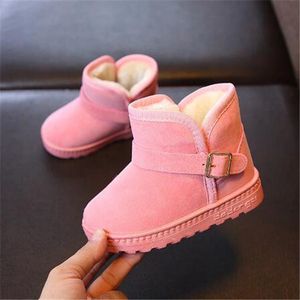 2022 Winter Bew Baby Casual Boot Fashion Children Chłopcy Dziewczyny śnieżne buty dla dzieci Buty do biegania marka Białe buty dla dzieci trampki 23-30