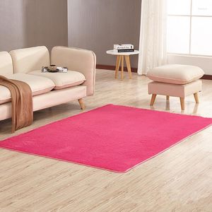 Carpets Top Selling Short Hair Thickened Washed Silk Non-slip Carpet Living Room Coffee Table Blanket Bedroom Rugs Bedside Mat