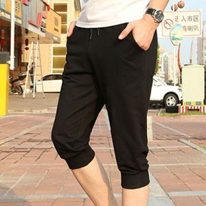 Men s Pants Casual Jogger Men Slim Calf length Sweatpants For Youths Cotton Boys Pantalon Plus Size XL