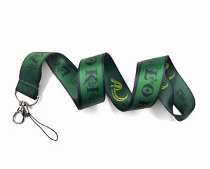 Мультфильм аниме герой Lanyards личностная личность классическая фигура лента лента для подвесной телефонные ремни для ключа держатель кольца