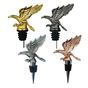 Bar Tools New Style Creative Eagle Shape Wine Mouth Metal Bionic Art Animal Bottle Stopper Tool Festival Gift Decoration Drop Deliver Smtcr