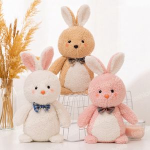 23 cm morbido peluche piccolo coniglio peluche Kawaii in piedi coniglio bambole cuscino bel compleanno regalo di Natale per ragazze bambini